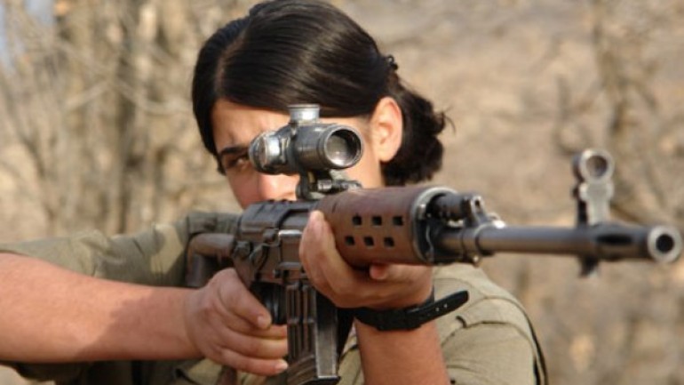Female Fighters of Kurdistan