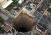 Swallowed By A Sink Hole